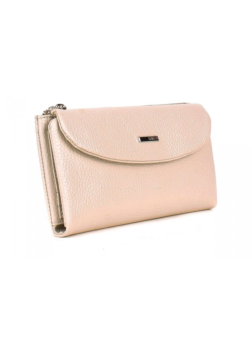 Гаманець Karya світло-бежевий
